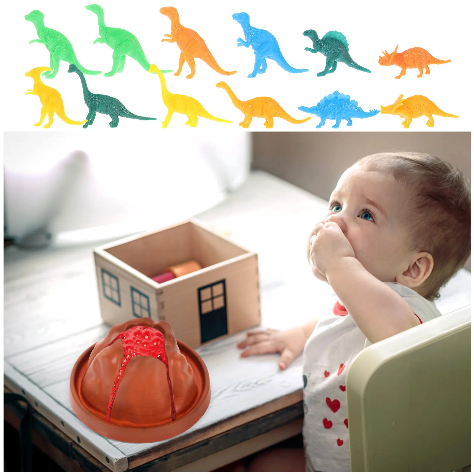 

Детский научный набор «Вулкан»: эксперименты с извержениями, модели для создания самодельных игрушек-вулканов