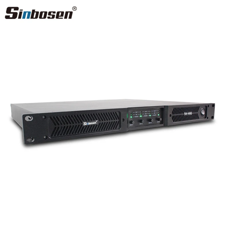 

Sinbosen K4-600 Digital Built-in Power Amplifier Module Class d 4 Channel Audio Power Amplifier 600w