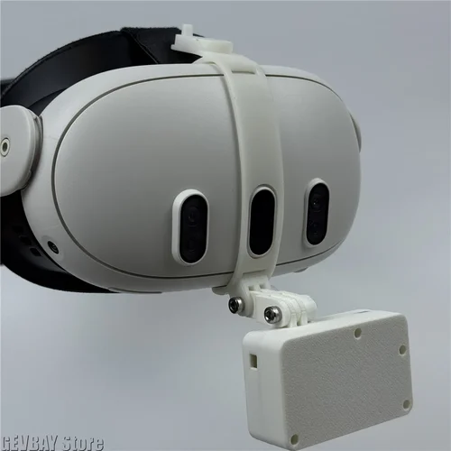 Imagen 1 del producto Rastreador Facial VR para Meta Quest 2 3 Pico 4 63g, módulo de seguimiento Facial OSC inalámbrico ligero con cable, accesorios de juego