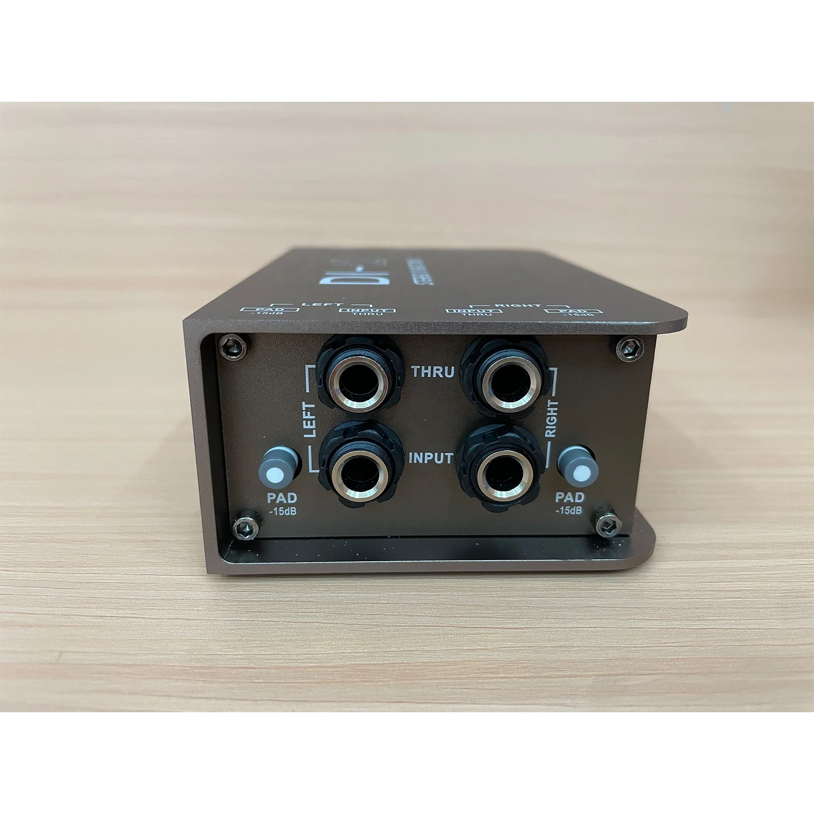 Di-T1 Di-T2 High Quality Metal Passive DI Box Professional Battery/Phantom Direct Box with Guitar Speaker Emulation