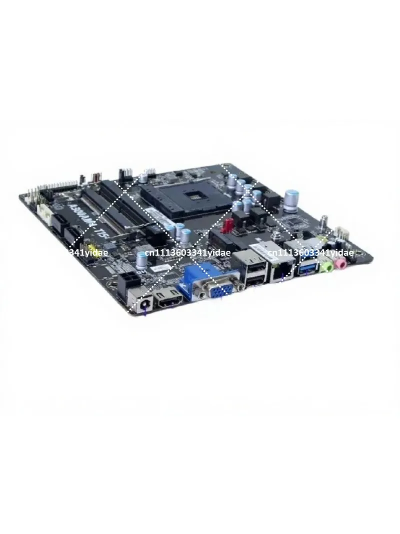 17×17cm Mini-ITX Motherboard, AM4 Socket Support Ryzen 5 5600G, HTPC Home Theater Mainboard view 5