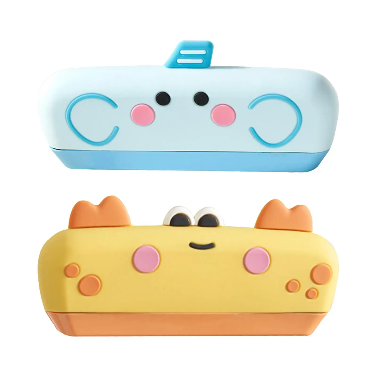 Educational Toy Early Education Cartoon Printed Mouth Organ Double Row of 16 Holes Harmonica Toy for Boy Girl Kids Child Adult