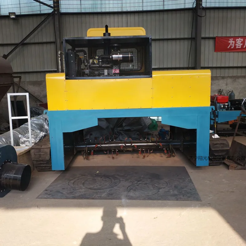 2400 crawler turning machine, organic fertilizer turning machine, compost turning machine c