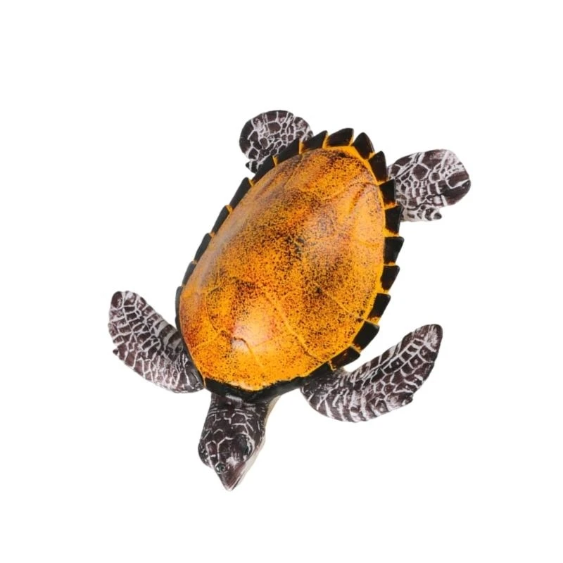 090B Realistic Turtles Figurine Perfect for Home Decor Office Display Authentic Animal Figure Elaborate Photo Props