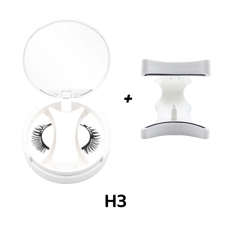 Künstliche Nerzwimpern 3D Magnetische Natürliche Falsche Wimpern Großhandels-Set Wiederverwendbare Magnetwimpern mit Pinzette – Detail 22