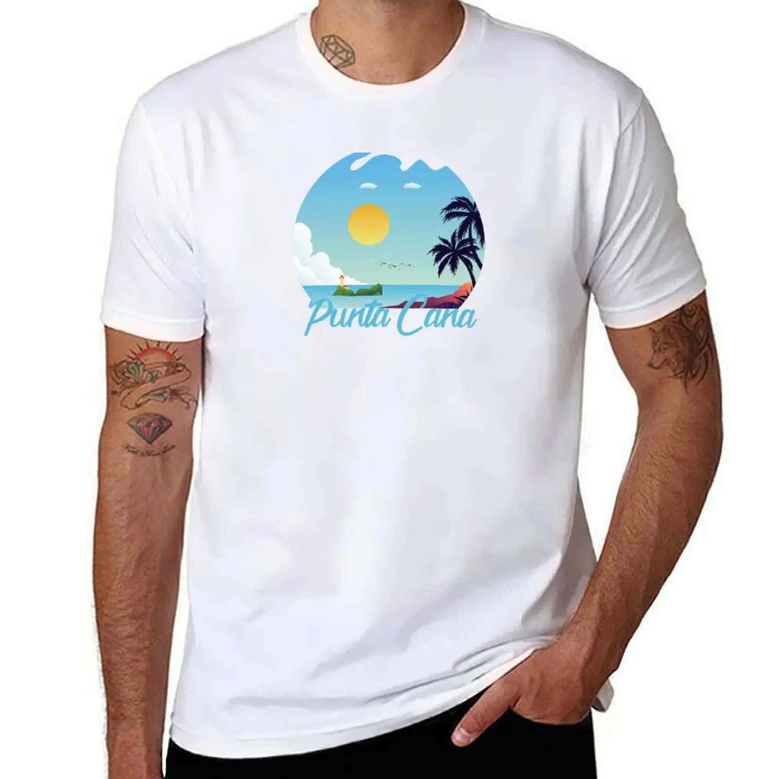Punta Cana: this isn't a want, it's a need T-Shirt t shirt man cotton t shirts for man slim fit T-shirt