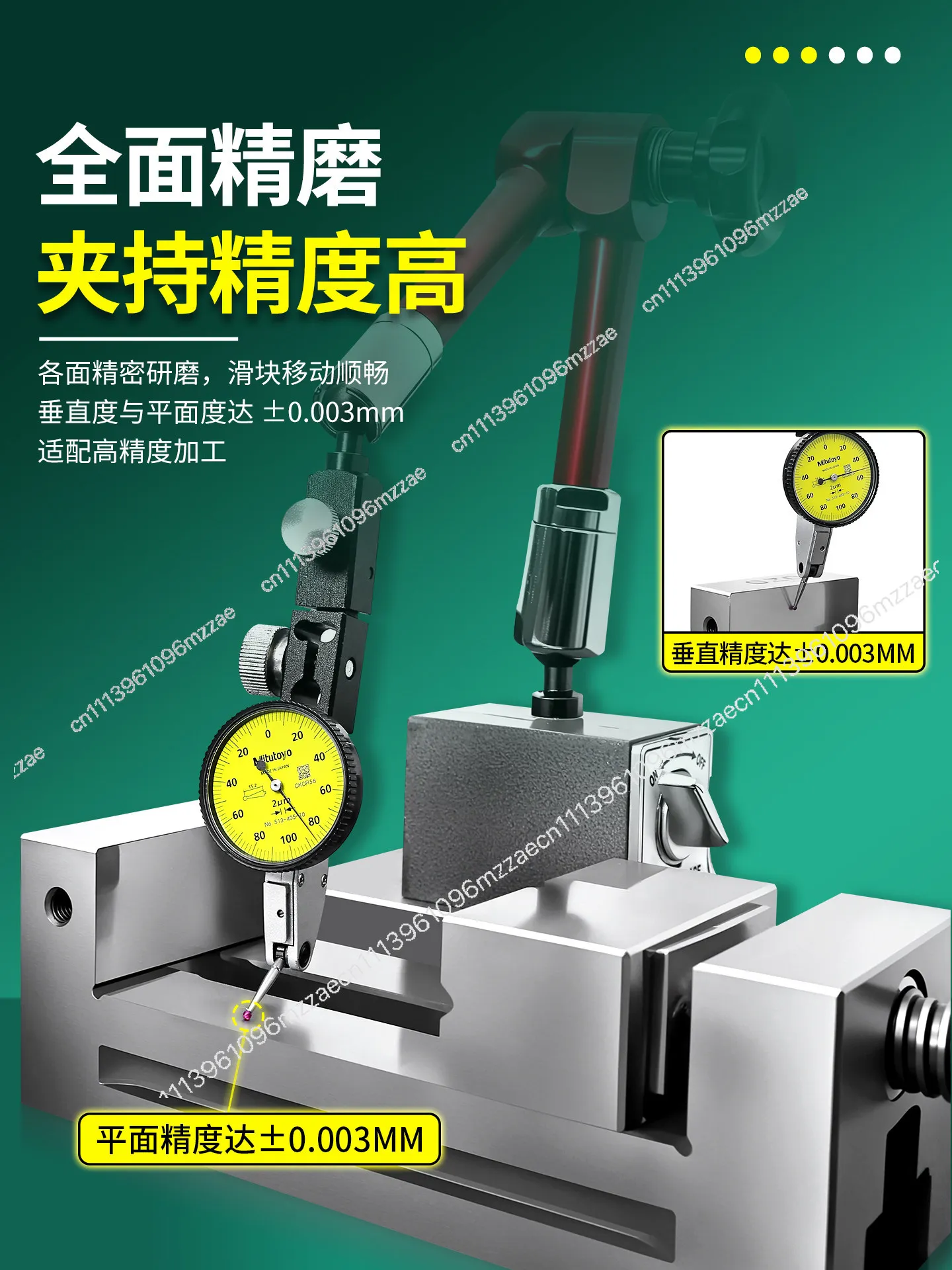 High Precision Flat Pliers Manual Grinding Machine Batch Right Angle Small Pliers Milling Machine Pliers QGG Machine Clamp