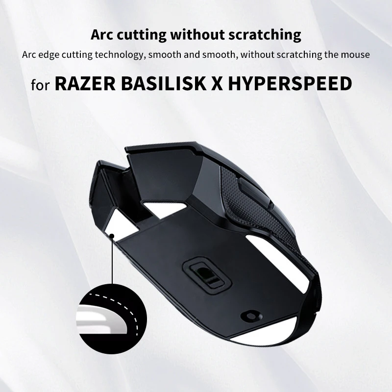 1 Set Gaming Mouse Foot Pads Anti-Slip  Sticker For  BASILISK X HYPERSPEED Mouse Gamer Accessories Replacement