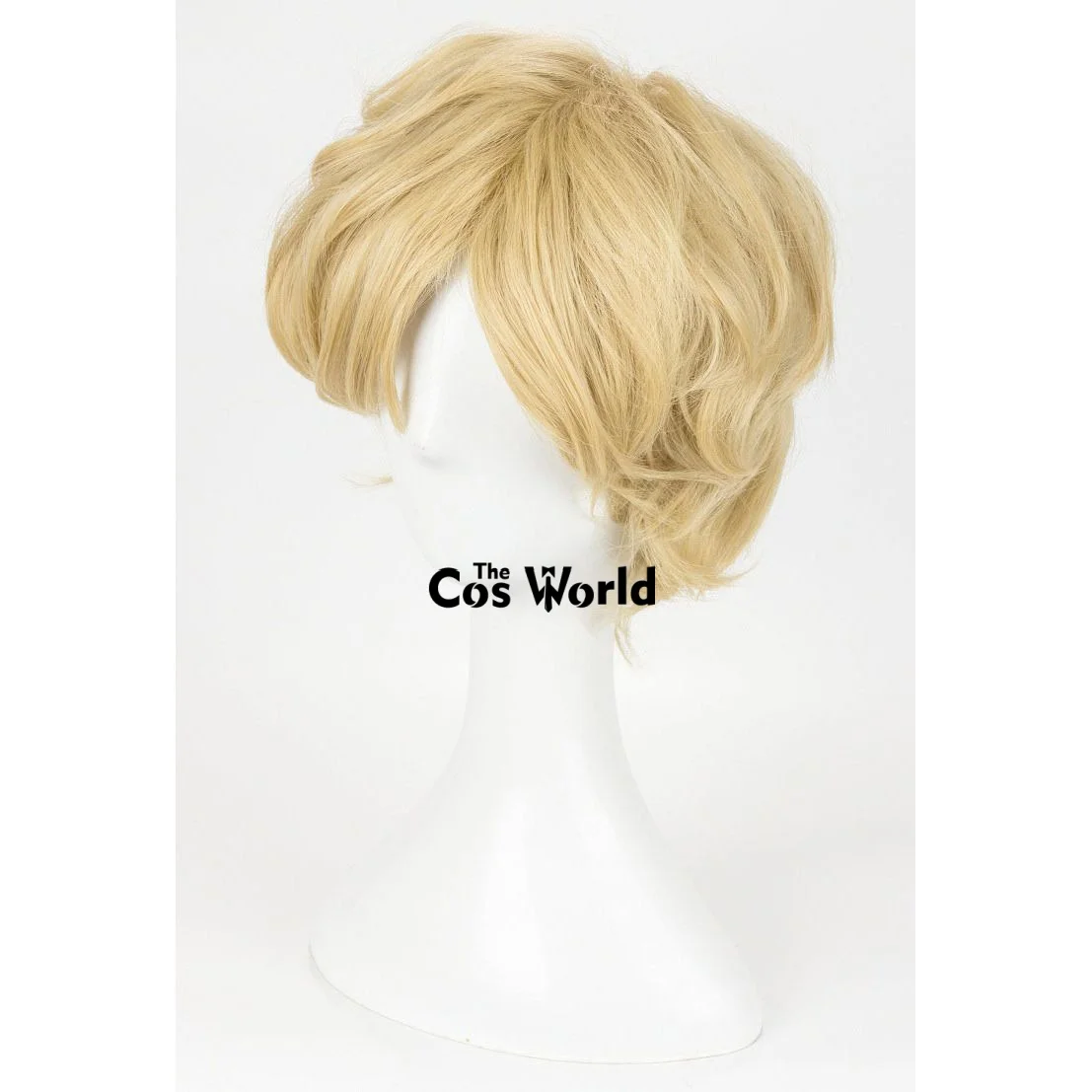 Sailor Uranus Tenoh Haruka 25 cm kurze Halloween-Anime-Cosplay-Perücken aus hitzebeständigem Kunsthaar + Perückenkappe