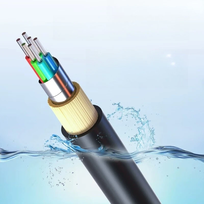 

Single-mode dual-core six-core eight-core outdoor TPU field optical cable armor waterproof field training, emergency repair