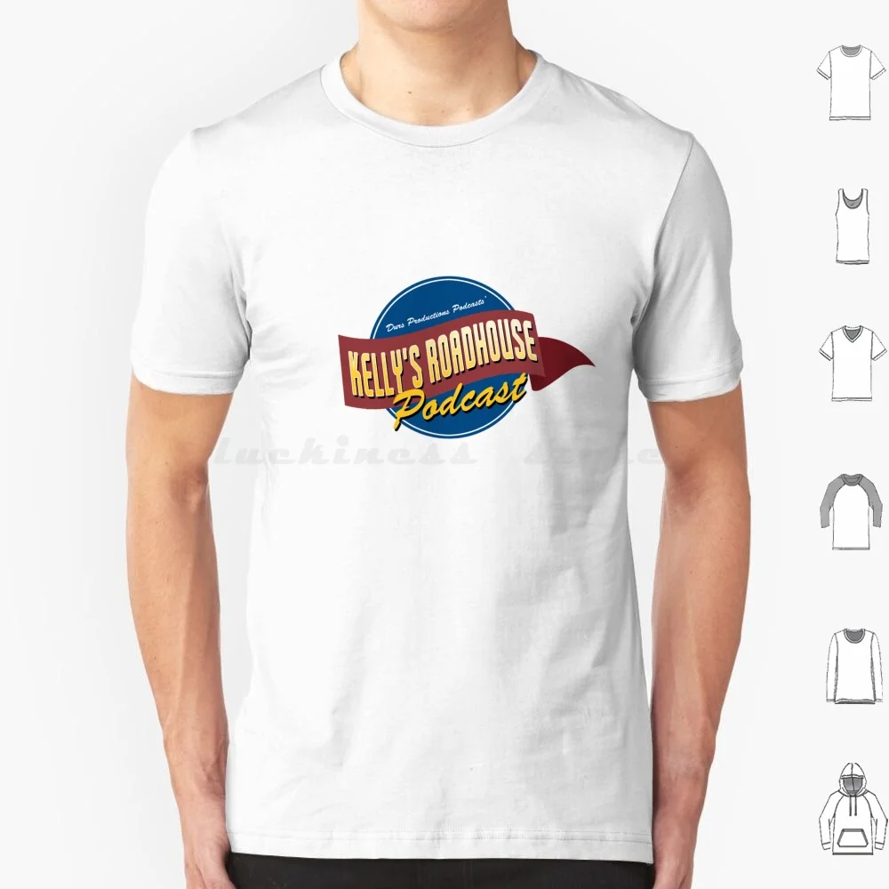Roadhouse Podcast Logo T Shirt 6xl Cotton Cool Tee Sweet Valley High Roadhouse Durs Productions Young Adult Fiction