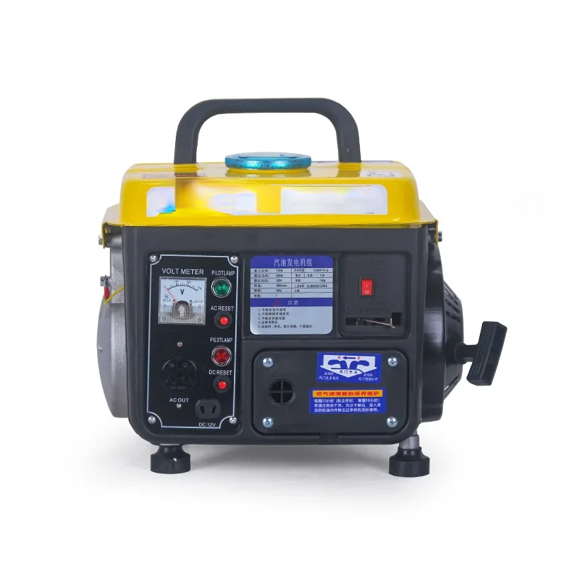 

Portable 110/220V single-phase manual household small generator