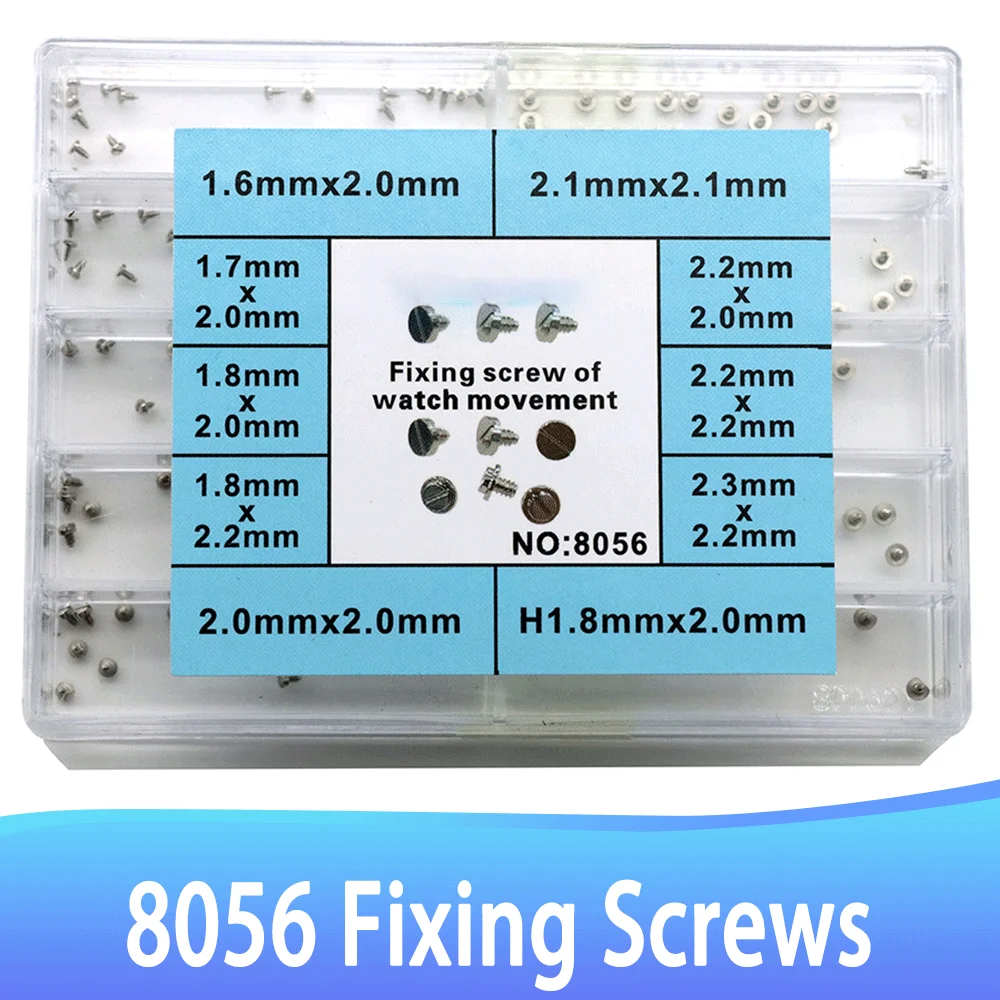 

Watch Accessories Fixing Screws are Suitable for NH35 2836 2824-2 8200 Movement Fixing Screws Mixed Box