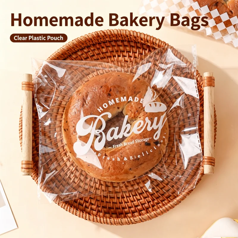 300Pcs Bread Bags Baking Food  - огляд і ціна Food Storage Year Supply