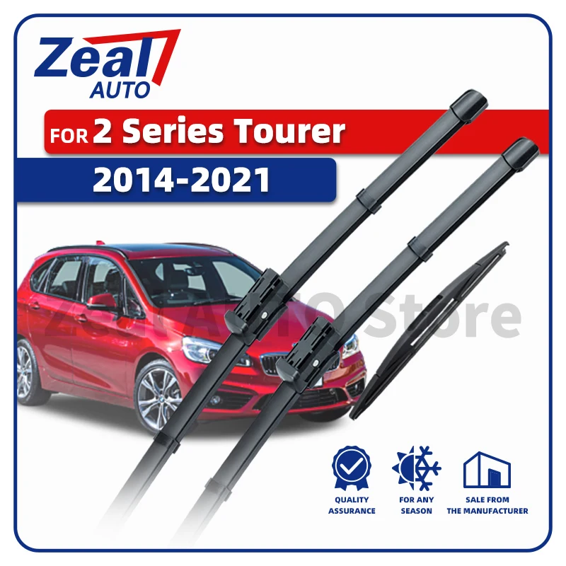 LHD Vorne Hinten Wischerblätter Für BMW 2er F45 Active Tourer 2014 - 2021 Windschutzscheibe 26 "19" 12 "Zubehör 216 218 225xe 220i