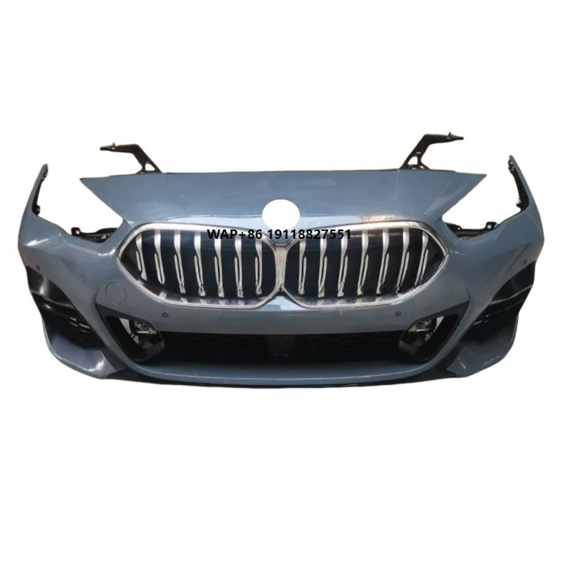 

For 2 Series F44 Front Surround Bumper Bolt-On Black for M235i/218i/225i/220d Models-Universal Fitment