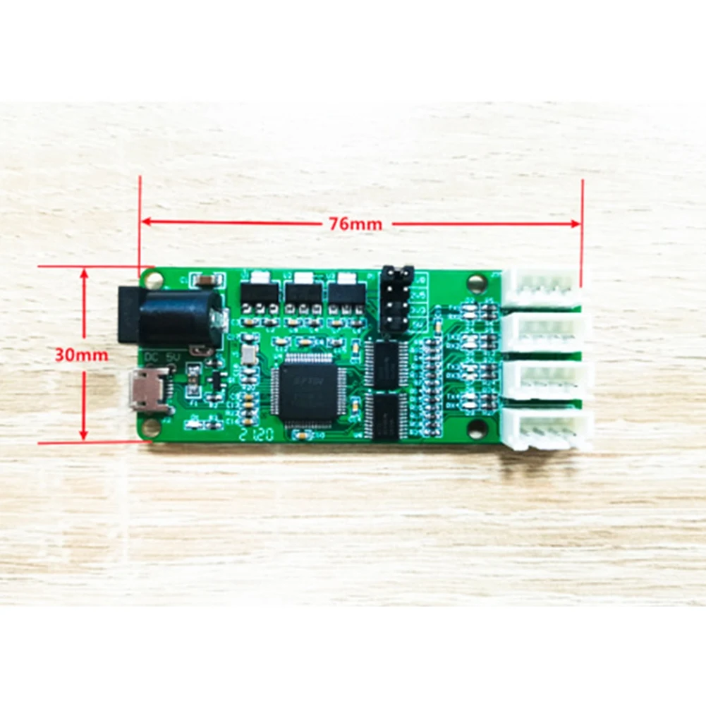 FT4232-4TTL USB-zu-4-Wege-TTL-Modul FT4232HL UART Serial Port-Modul DC 5 V 3,3 V 2,5 V 1,8 V 4 Kanäle XH2.54