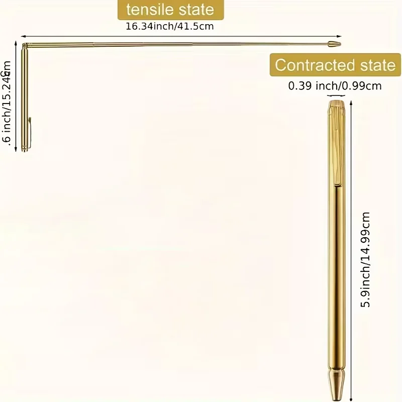 2 PCS Upgraded Flexible Rotatable Copper Divining Dowsing Rods, Solid Copper & Brass Detector for Water, Metal Hunting