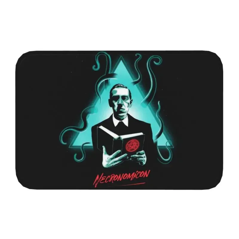 Call Of Cthulhu Funny Necronomicon Front Door Floor Entrance Mat Lovecraft Bathroom Kitchen Doormat Living Room Carpet Rug