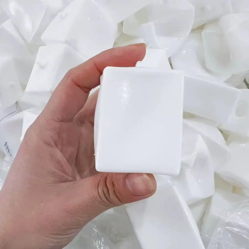 Tofu DIY Empty Ball Skin White Yellow Fillable DIY Pressure Ball Kit With Lid Soft TPR Handmade Ball Skin Craft Making Accessory