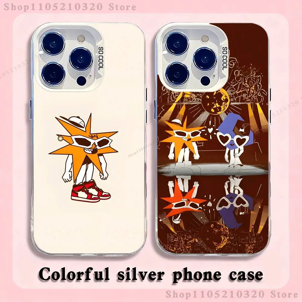 

M-Mora E-Estrella Phone Case For iPhone 17,16,15,14,13,12,X,8,Pro,Max,Plus,E,SE4,Air,Mini White IMD Matte