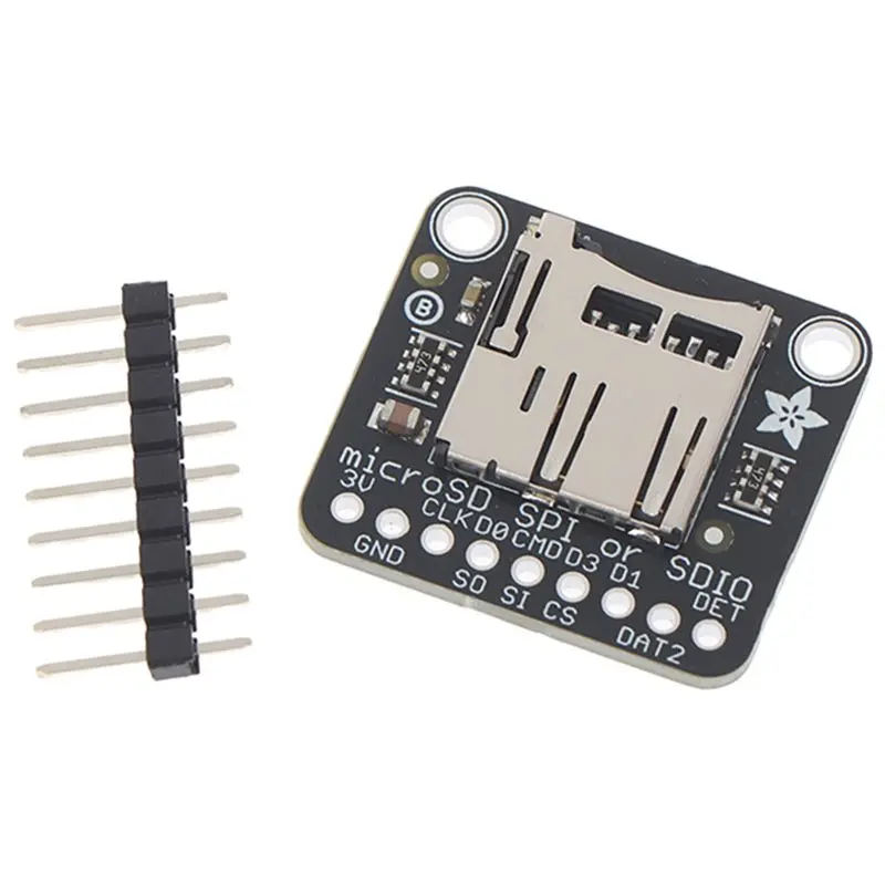 

【RECOMENDAR】For Microsd Card Breakout Module 4682-Adafruit SPI/SDIO 3V Only Flash Memory Expansion Board For Electronic Projects