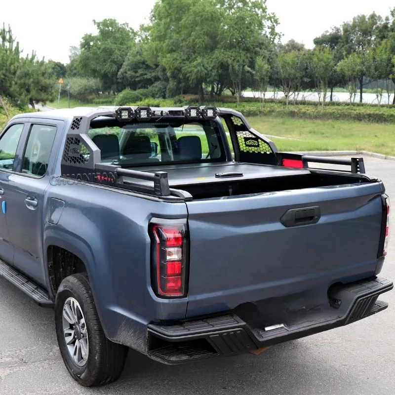 High Quality Black Sport Roll Bar Pickup 4X4 Exterior Heavy Steel Off-Road Non-Slip Durle Guard