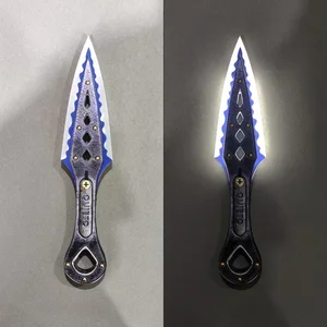 Apex legends herança armas wraith kunai plástico luminoso cosplay jogo espadas anime figuras modelo coleção brinquedo para crianças 10 principais vendas apex legends luminária - №3