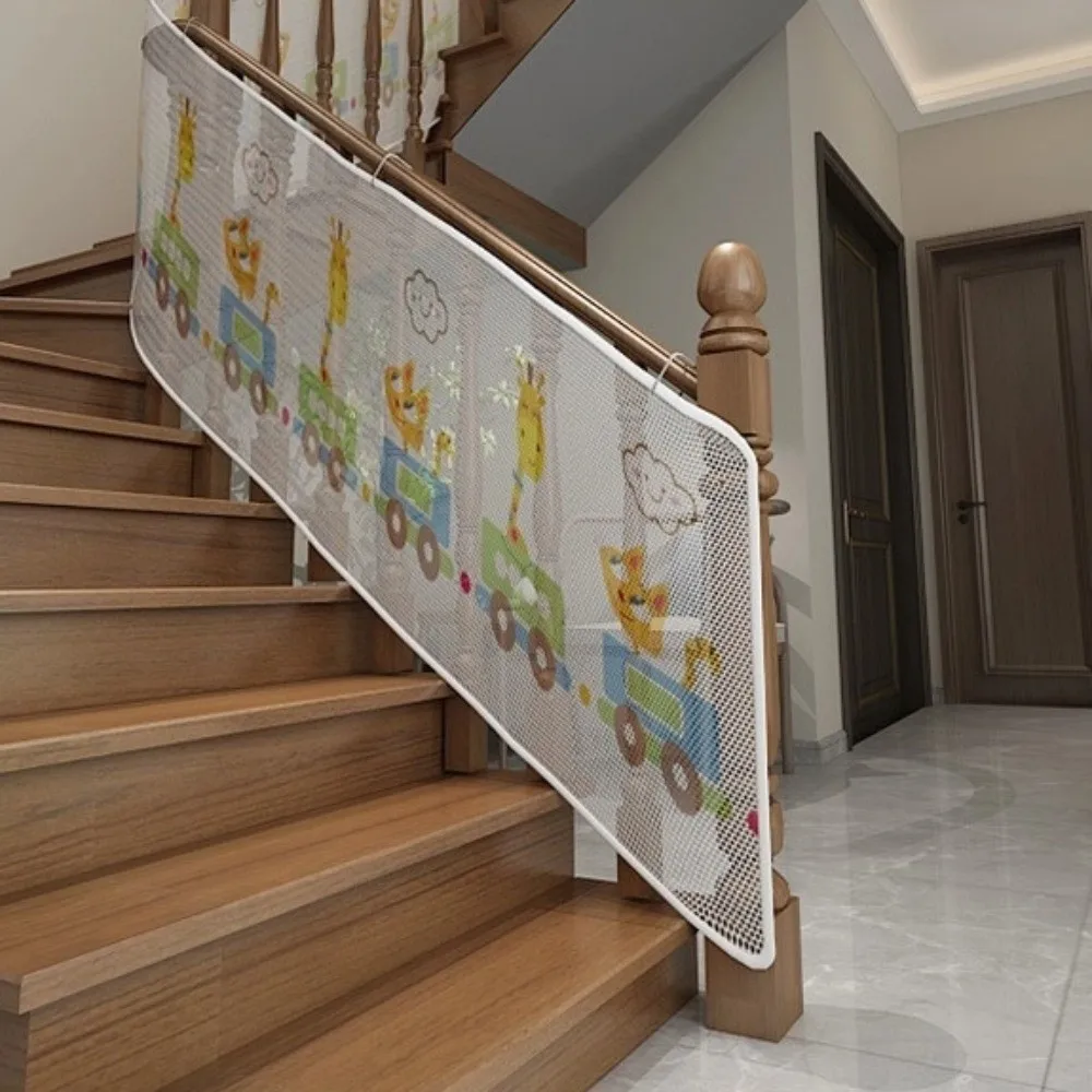 Mesh Children's Safety Barrier Multipurpose Stair Protection Safety Barriers Safety Children Protection Banister Guard Fence