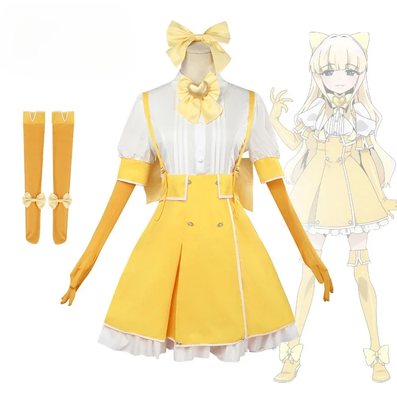 

2026 Magia Magenta Azure Sulfur Cosplay Anime Costume for Women Magical Girls Uniform Halloween Party Outfit New Arrival
