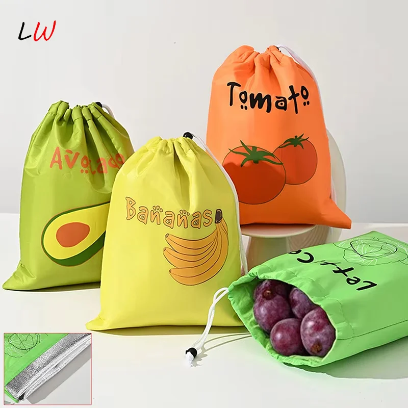 

Fruit Vegetables Storage Bag Banana Bundle Pocket Lettuce Banana Fresh-keeping Bundle Pocket Drawstring Banana Preserve Bag