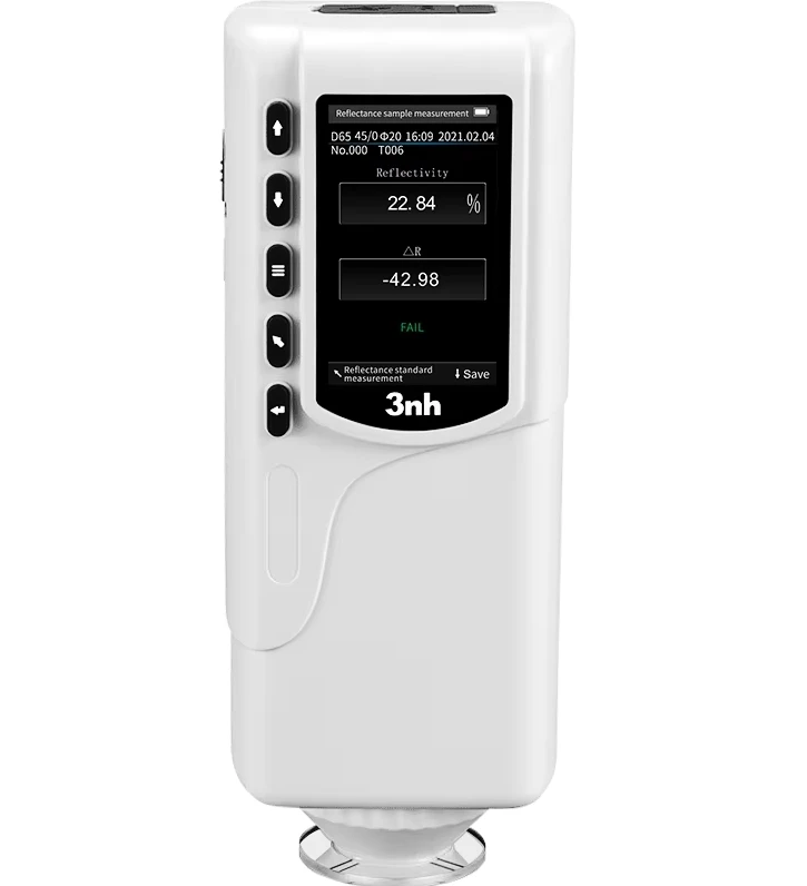 NR4520 Digital Whiteness Tester - High Accuracy for Paper, Textiles, Plastics & Ceramics