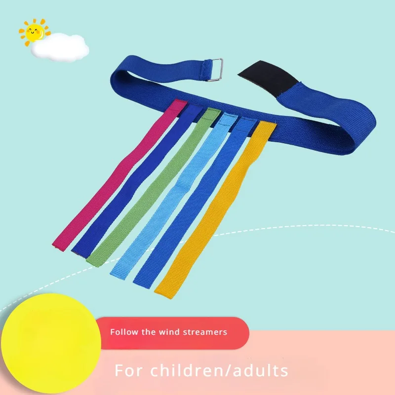 Catch Tail Props Outdoor Funny Game Toy Belt Kindergarten Collective Game Pulling Tail Parent-child Teamwork Game Skill Training