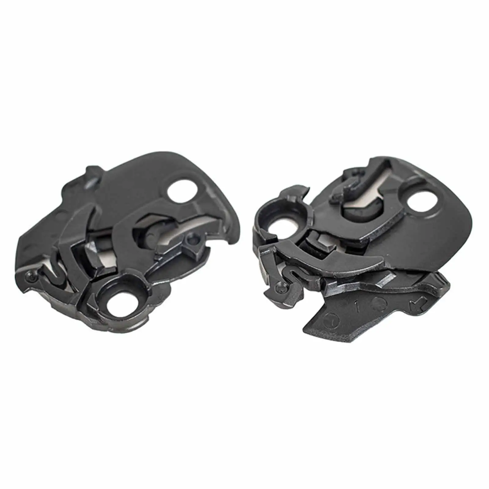 

2x Open Face Helmet Base Motor Helmet Bases Repair Tools Practical Sturdy Easy Installation Lens Base Plate Replace
