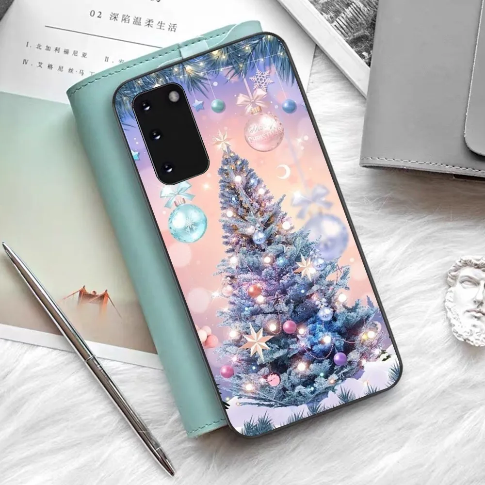 Merry Christmas Deer Tree Lights Phone Case For Samsung S 9 10 20 21 22 23 30 23 24 Plus Lite Ultra FE S10lite Fundas image 5