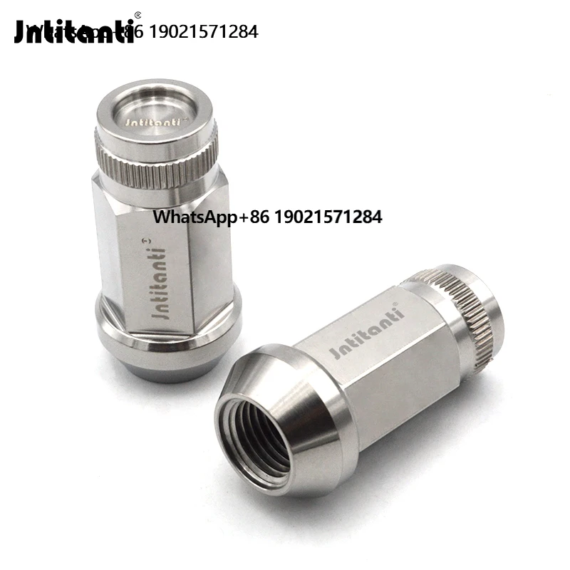 

Jntitanti Cone Seat Kunrled Gr.5 Titanium Car Wheel Nuts M12*1.5*45MM for Toyoto,Mazda,Honda,Acura,Scion,Lexus,