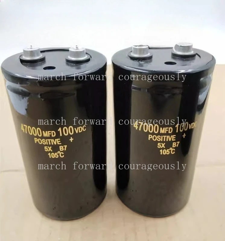FOR Hitachi Screw Terminal Electrolytic Capacitor 100V 47000UF 47000MFD 100VDC Bolt-Type Capacitor