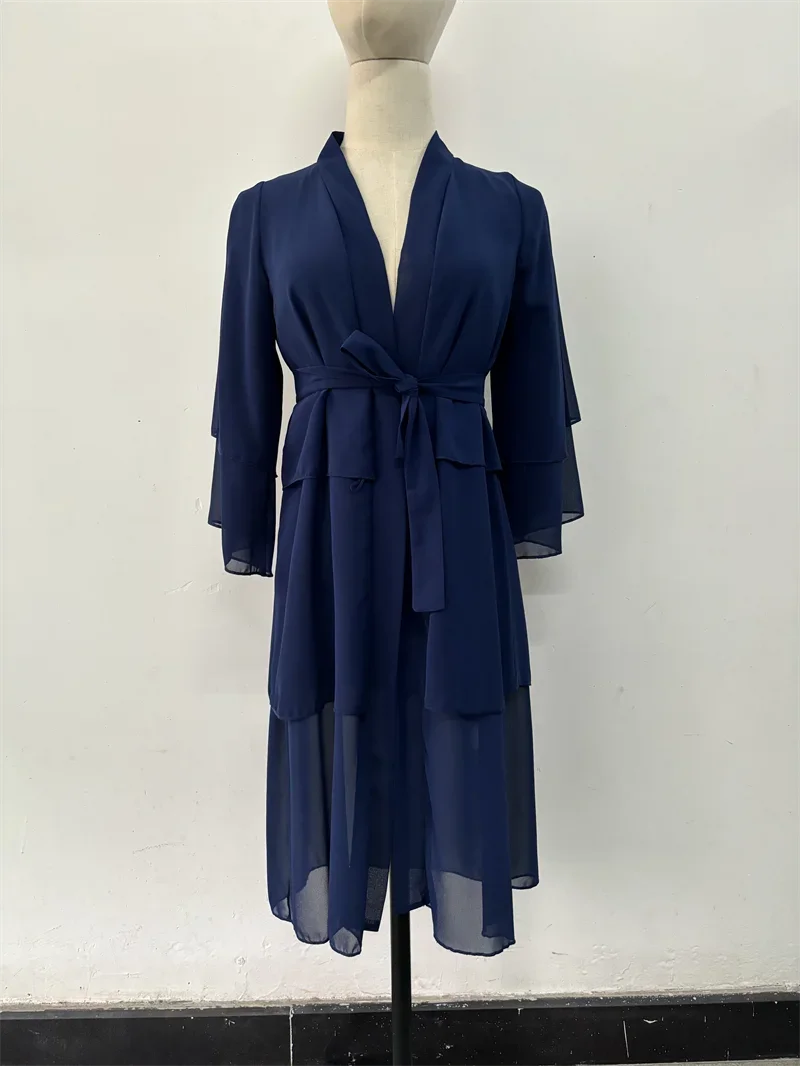 Ramadan muçulmano meninas abaya sólido longo kaftan aberto abayas robe vestido kebaya crianças roupas dubai kaftan quimono jalabiya caftan vestido
