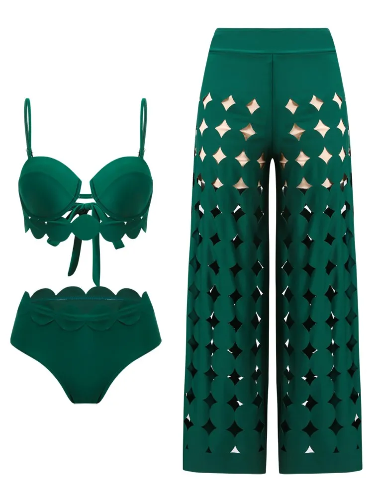 

Swimwear Woman Swimsuit Sexy Bikini New Push Up Bikinis Set Brazilian Bathing Suit Women Beachwear Biquini 3 Piece Suits 2026