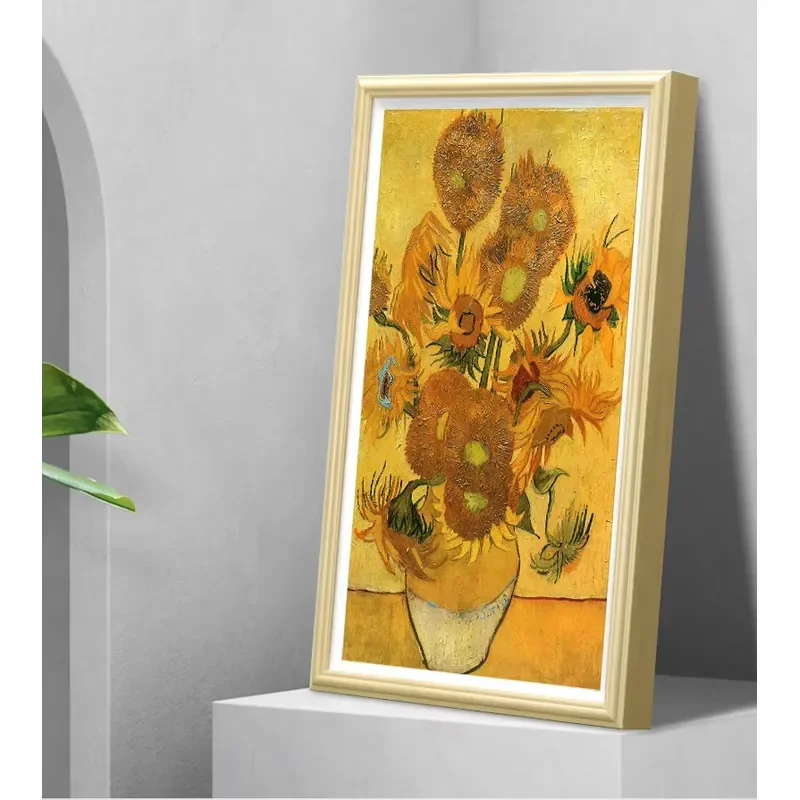 32 Inch 4K High Resolution Digital Photo Frame with Touch Screen Video Playback Clock WiFi-an Advanced Electronic Photo Album