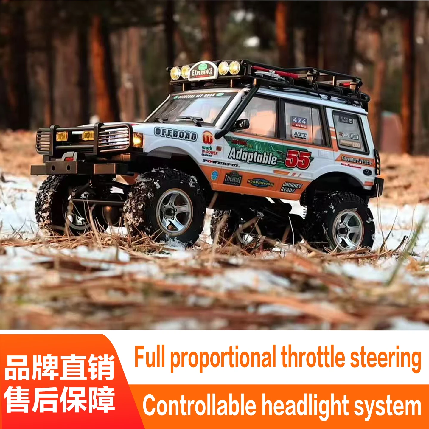 

JXC New 1/18 Scale LR1801 RC Car 4WD Full Proportion Dual Speed Simulation Climbing Off-road Model Toy for Kids And Adults