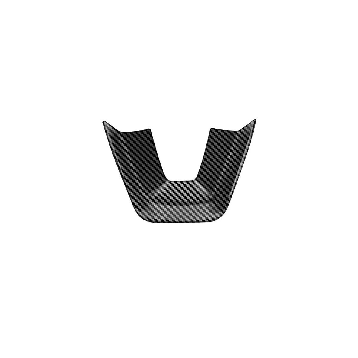 Carbon Fiber Steering Wheel Cover Trim Interior Mouldings Strip Decoration for LEXUS NX260 NX350H 2022+ RHD