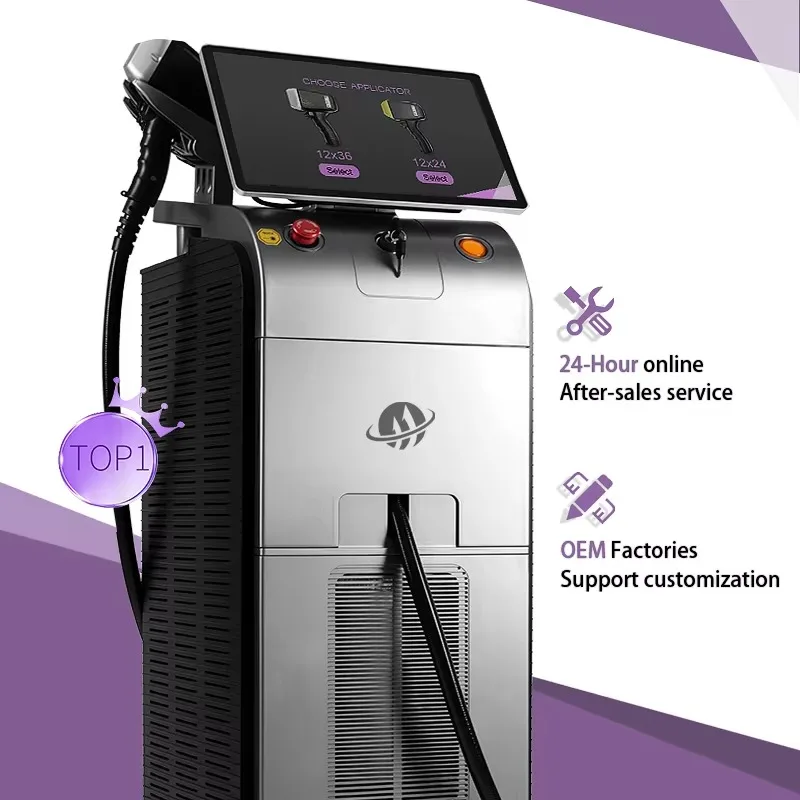 CE TUV Diode Laser Hair Removal 755 808 1064 Diode Laser for Hair Removal Machine