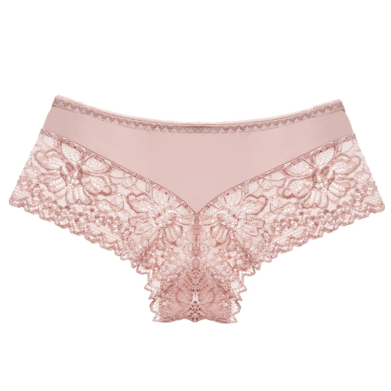WarmSteps 3PCS Women\'s Panties Soft Lace Boxers Breathable Lingerie Comfortable Boyshorts Woman Satin Underwear Sport Underpants