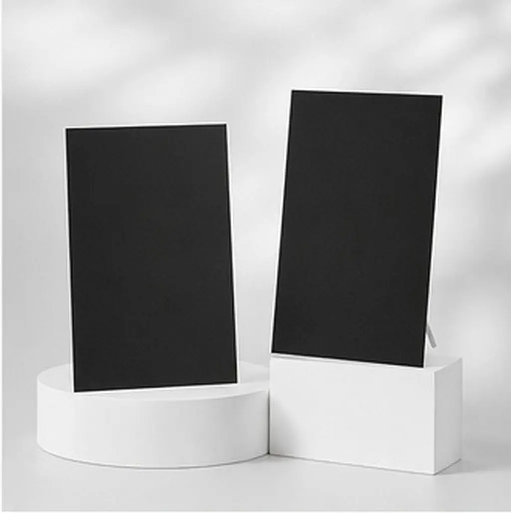 10Pcs Versatile Black Sandpaper Paper for Childrens Sand Painting Art Oil Pastel Drawing Graffiti Craft Projects Creative