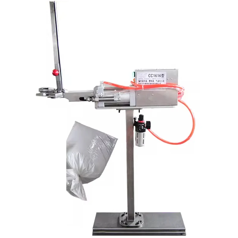 

Fully Automatic Plastic Bag Sealing Machine Pneumatic Sealing Machine Automatic Sealing, Extruding, and Tying Machine