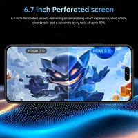 IVMI 17Pro Max Smartphones Android 10.0 Dual SIM 6.7"Display 3GB RAM 16GB ROM WIFI Bluetooth Play Store 4G Small Mobile Phone 5