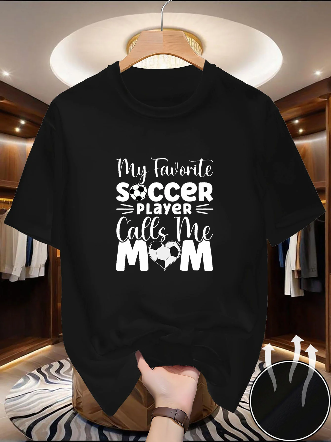 Men'S Top Round Neck Short Sleeve T-Shirt, Fashionable Single Item, Retro Design, Thoughtful Design, Freshness, Comfort, Thin, E