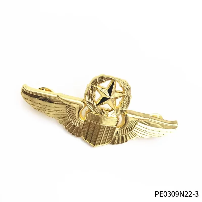 PESENAR 4-częściowy czarny strój pilota lotniczego, idealny na imprezę o tematyce lotniczej