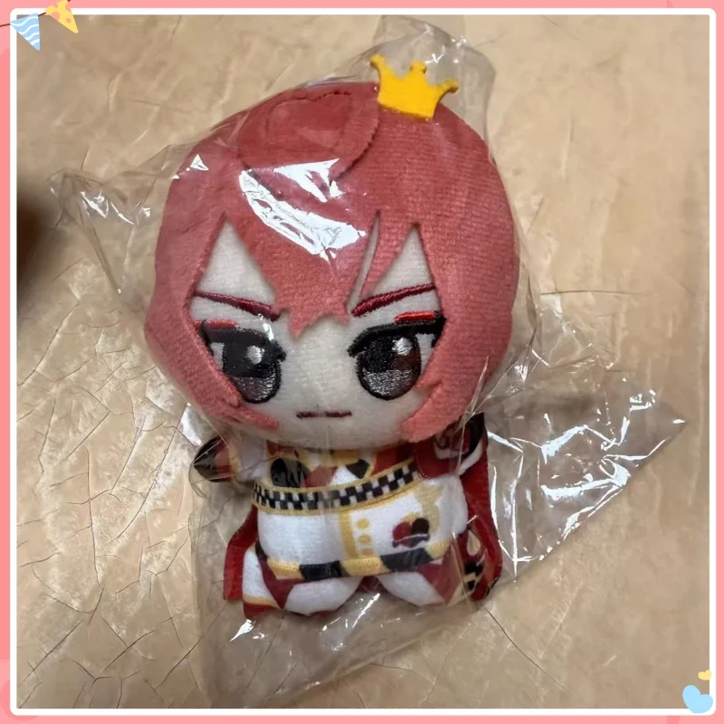 Hot Twisted-Wonderland 10cm Riddle Rosehearts Cotton Doll - Chibi Stuffed Toy Print Keychain Pendant Gift